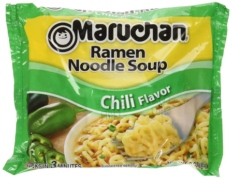 Maruchan Ramen Chili, 3.0 Oz, 72 Ounce (Pack of 2)