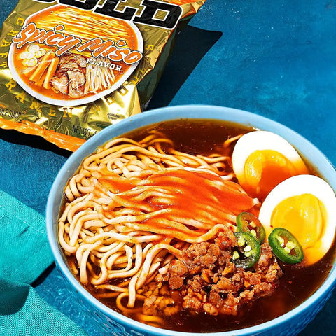 Maruchan Gold Spicy Miso Craft Ramen Noodles, Restaurant Quality Instant Ramen, 4.21 Oz, 5 Count (Pack of 2)