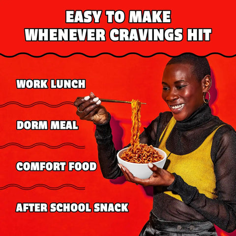 Maruchan Ramen Noodle Soup, FIRE Spicy Beef Flavor – Japanese-Style Instant Noodles, Quick & Easy Meal for Kids, Students & Busy Families – 3 Oz. (22 Pack)